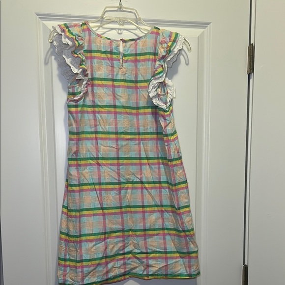 Crown & Ivy Multicolor Plaid Kids Dress - Picture 3 of 3